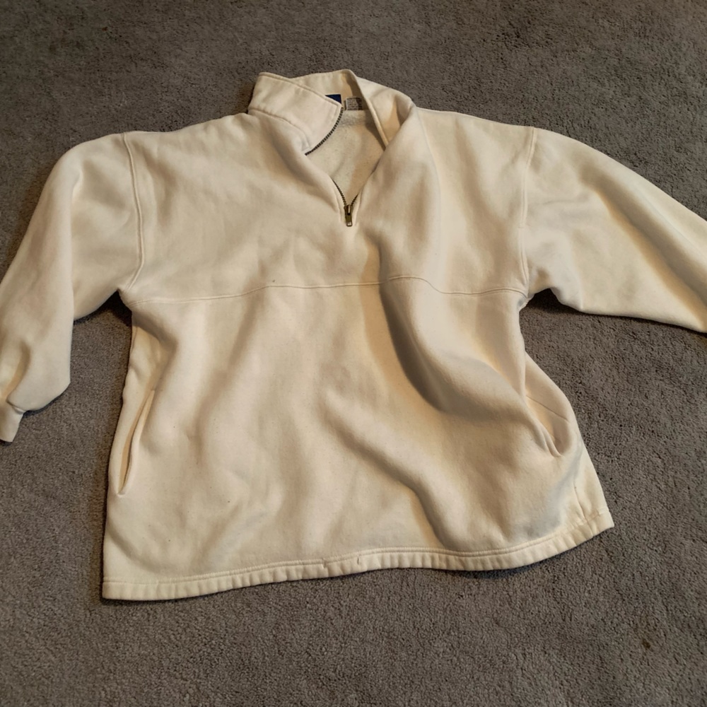 Off white Inertia pull over sweatshirt jacket size L